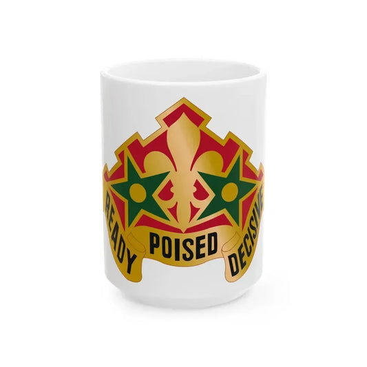 252 Armor Regiment (U.S. Army) White Coffee Mug 15oz - Go Mug Yourself