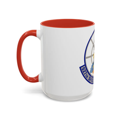527th Space Aggressor Squadron (U.S. Air Force) Accent Coffee Mug