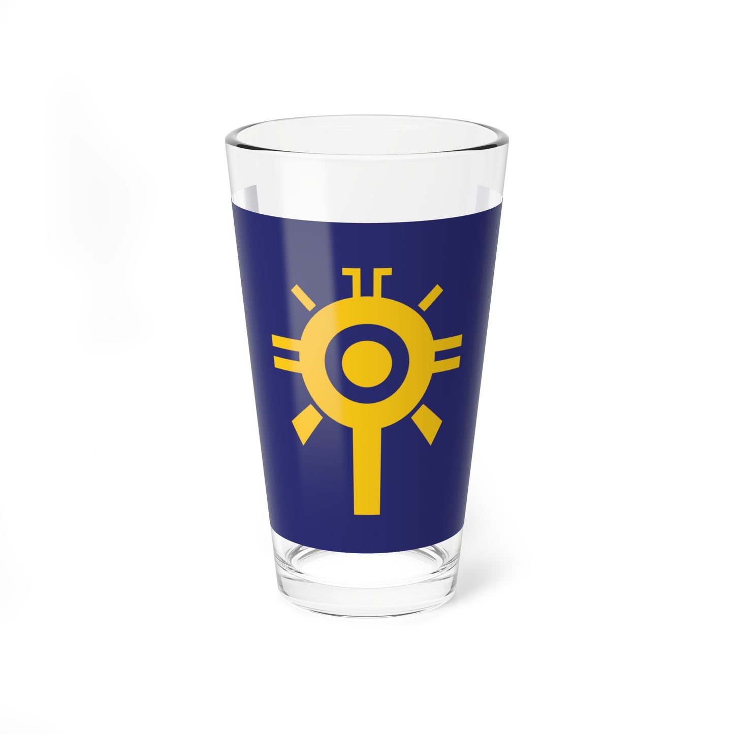Flag of Higashi Okinawa (Japan) Pint Glass 16oz