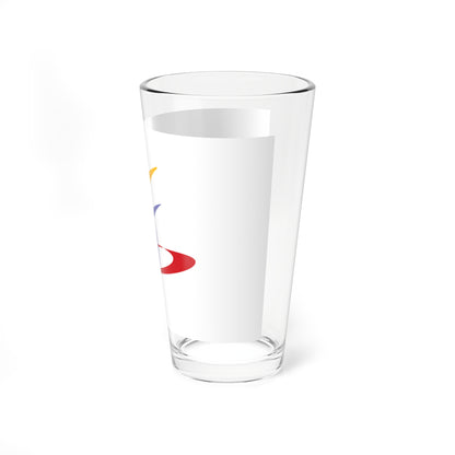 Flag of Fujisaki Aomori (Japan) Pint Glass 16oz