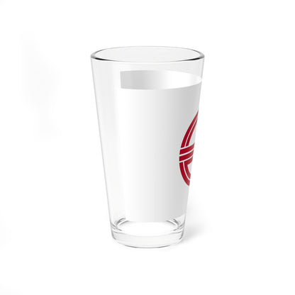 Flag of Kurayoshi Tottori (Japan) Pint Glass 16oz