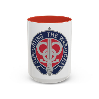 3 Personnel Command 2 (U.S. Army) Accent Coffee Mug