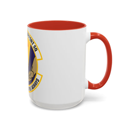 88th Mission Support Squadron (U.S. Air Force) Accent Coffee Mug