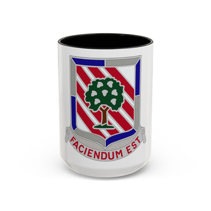 104 Engineer Battalion Obsolete Insignia (U.S. Army) Accent Coffee Mug
