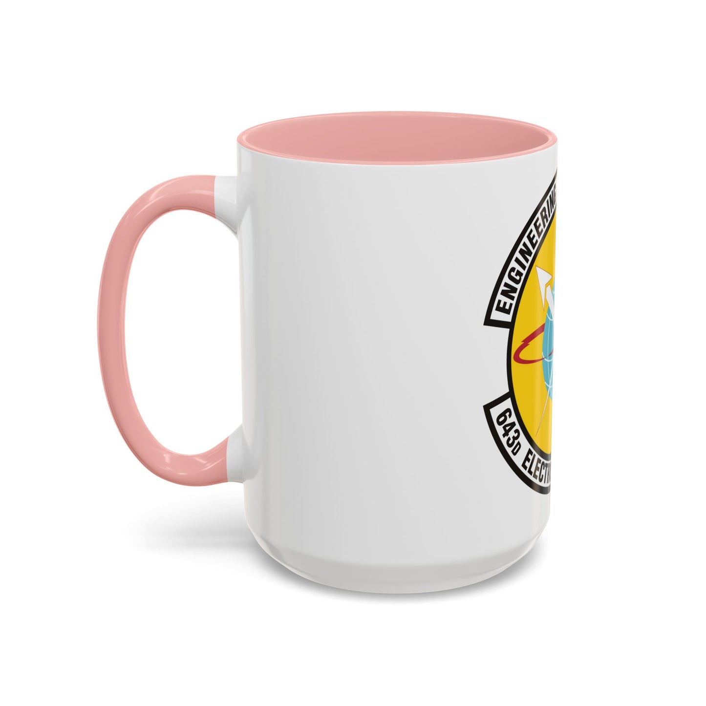 643d Electronic Systems Squadron (U.S. Air Force) Accent Coffee Mug
