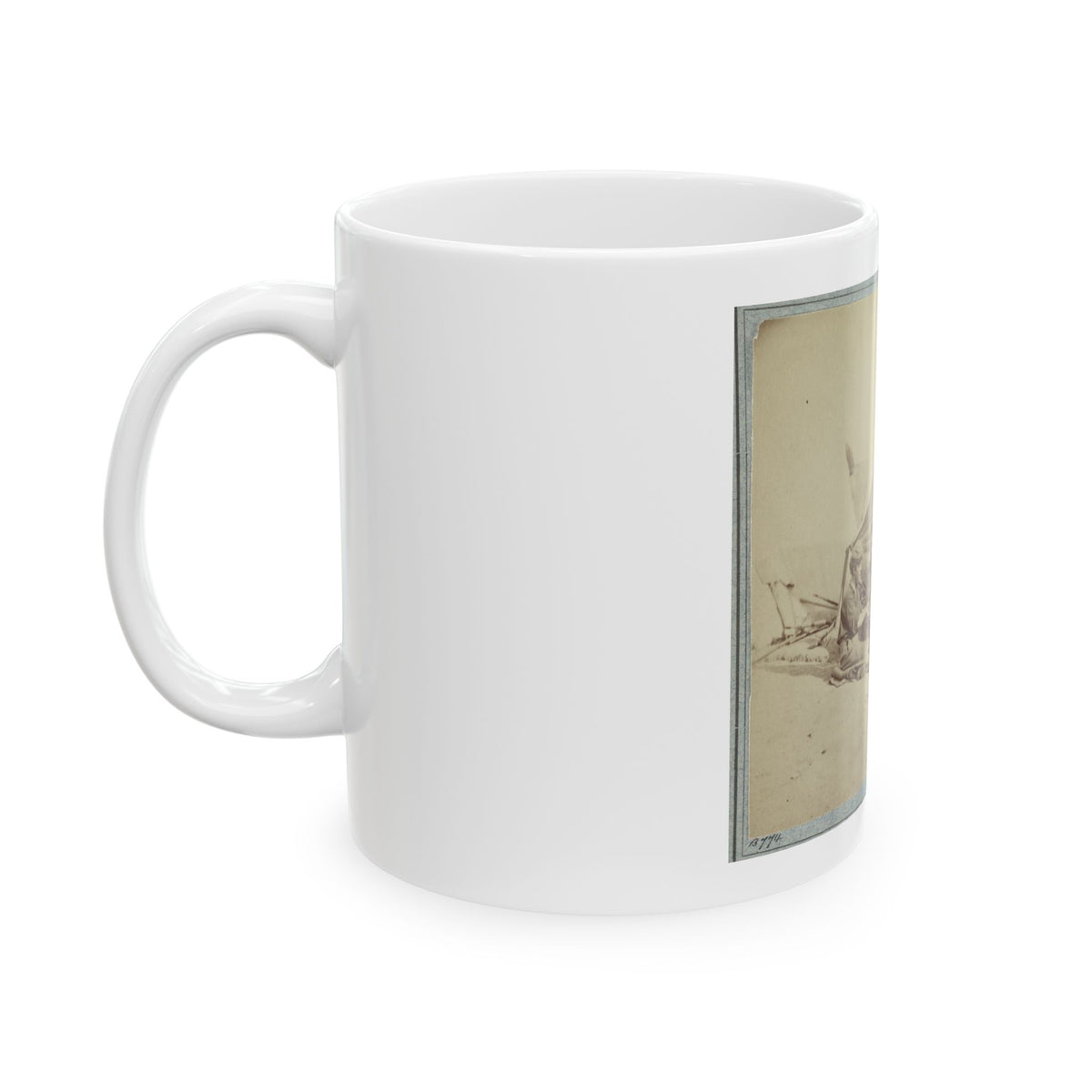 22d New York State Militia Near Harpers Ferry, Va., 1861 I.E.1862 (U.S. Civil War) White Coffee Mug