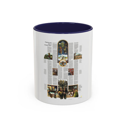 USA - Southeast 2 (1975) (Map) Accent Coffee Mug