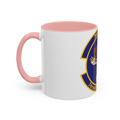 74th Aerial Port Squadron (U.S. Air Force) Accent Coffee Mug