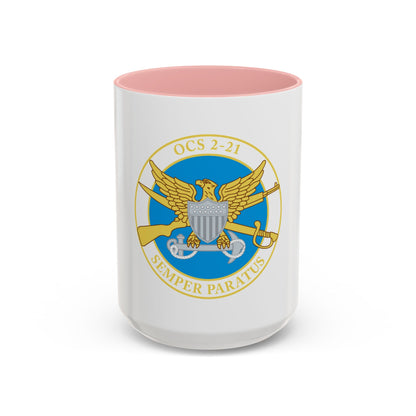 USCG Academy OCS 2 211 (U.S. Coast Guard) Accent Coffee Mug