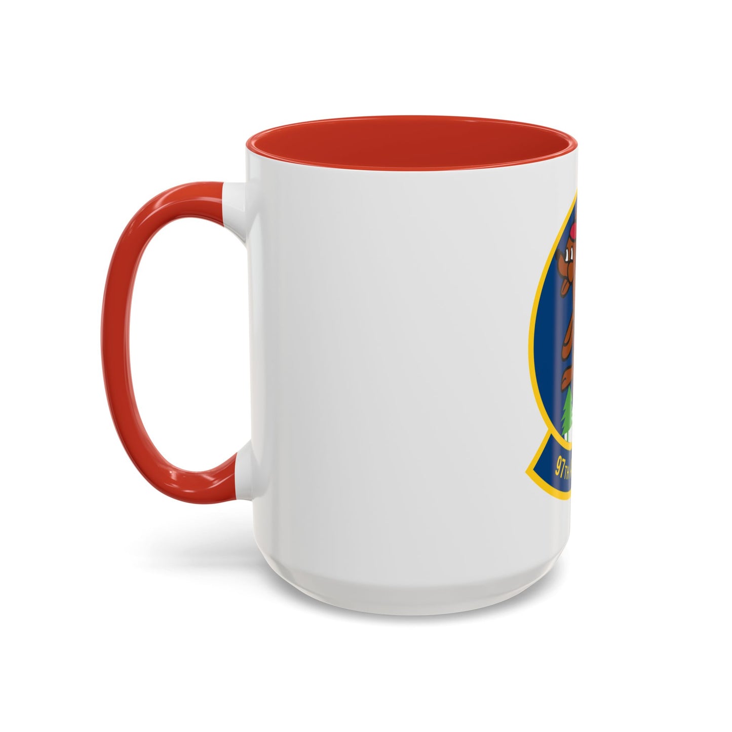 97 Airlift Squadron AFRC (U.S. Air Force) Accent Coffee Mug