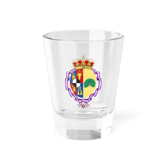 Coat of Arms of Elisabeth of Romania Order of María Luisa (Oman) (Coat of Arms) Shot Glass 1.5oz