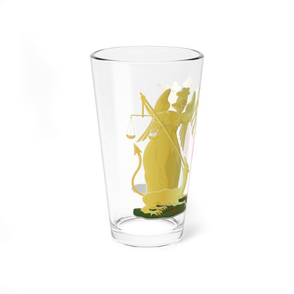 Harlingen wapen (Netherlands) (Coat of Arms) Pint Glass 16oz