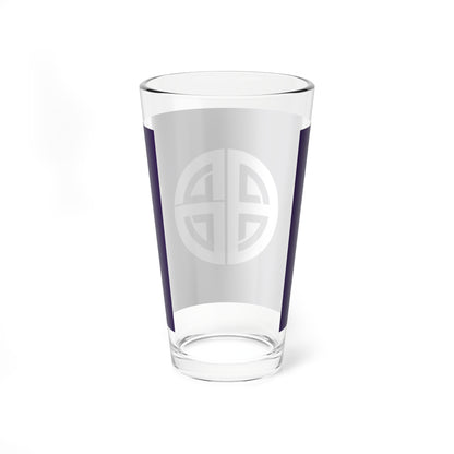 Flag of Akishima Tokyo (Japan) Pint Glass 16oz