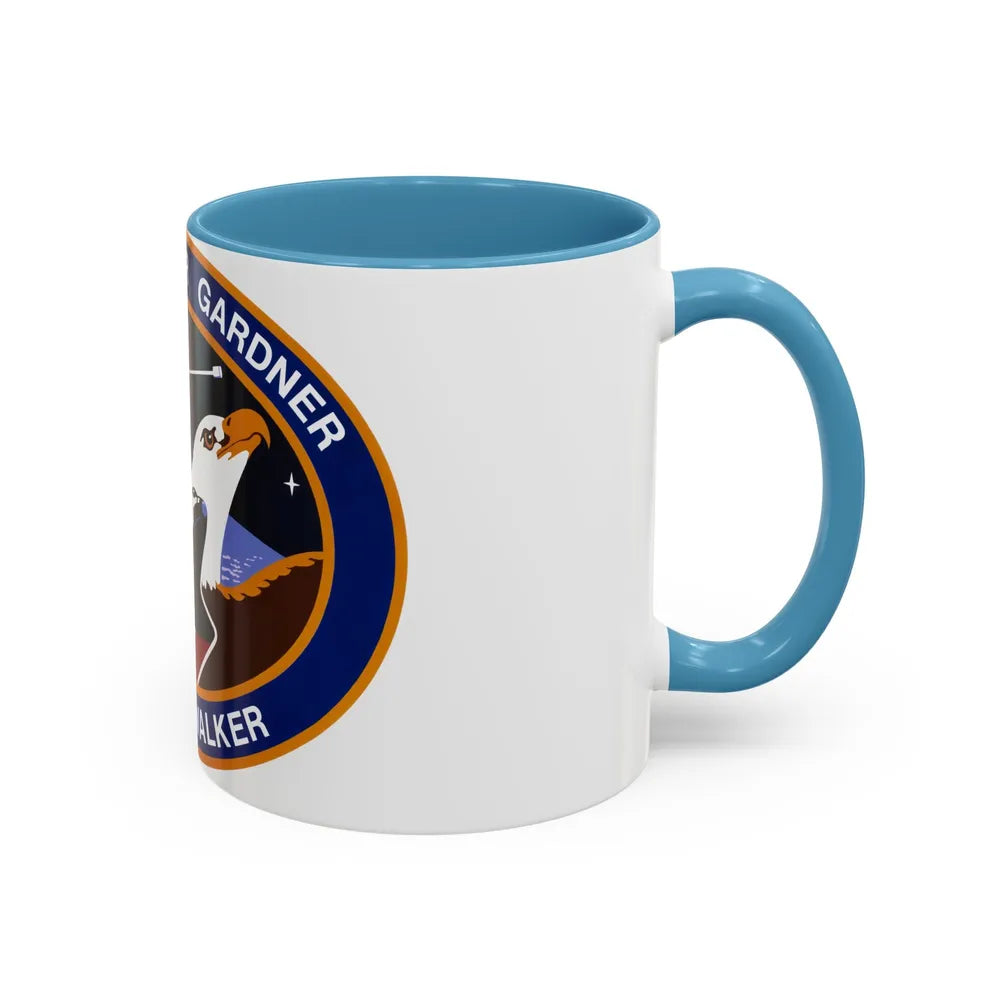 STS 51 a (NASA) Accent Coffee Mug-Go Mug Yourself