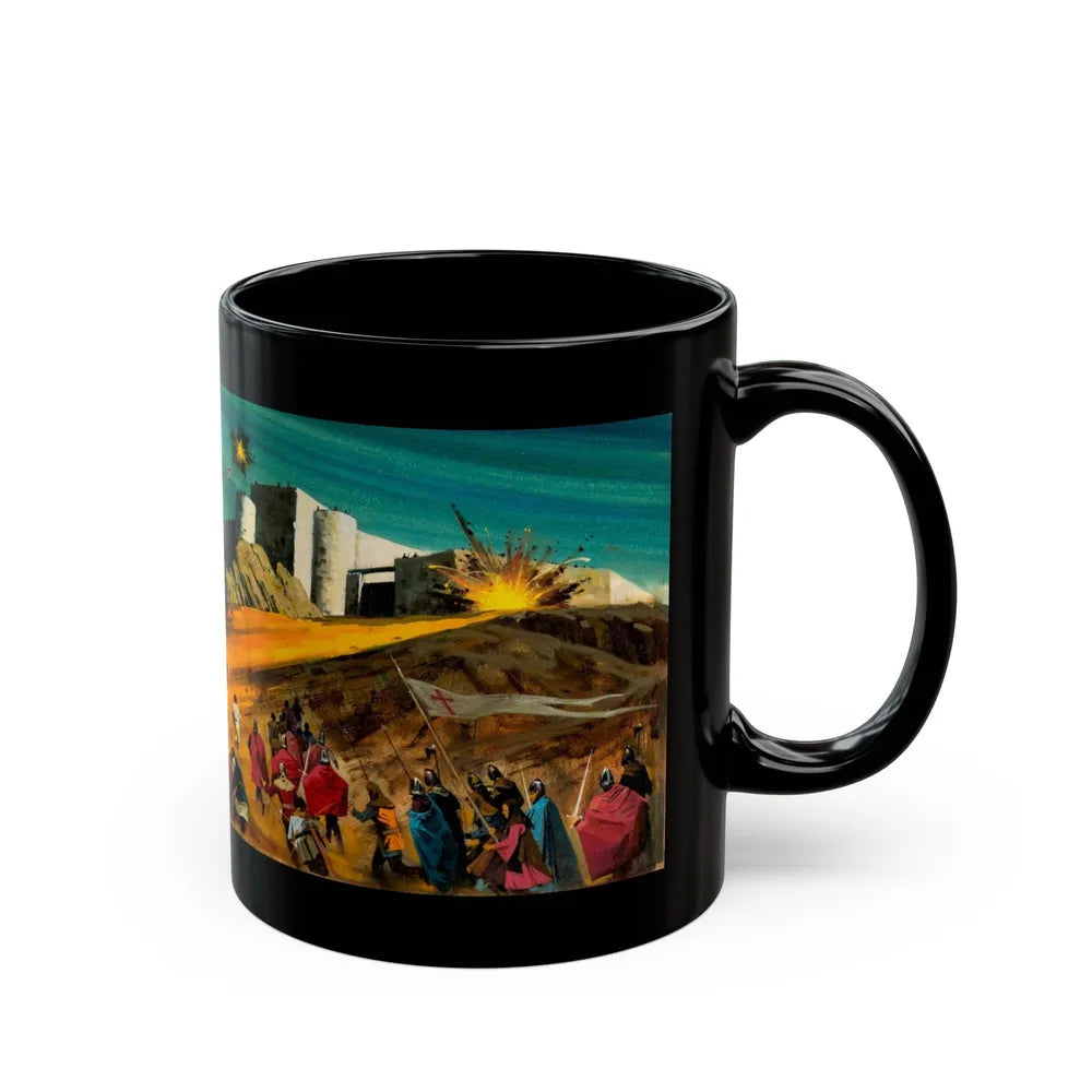 Crusades - Black Coffee Mug-Go Mug Yourself