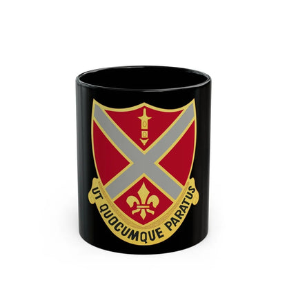 252nd Artillery Regiment (U.S. Army) Black Coffee Mug-11oz-Go Mug Yourself