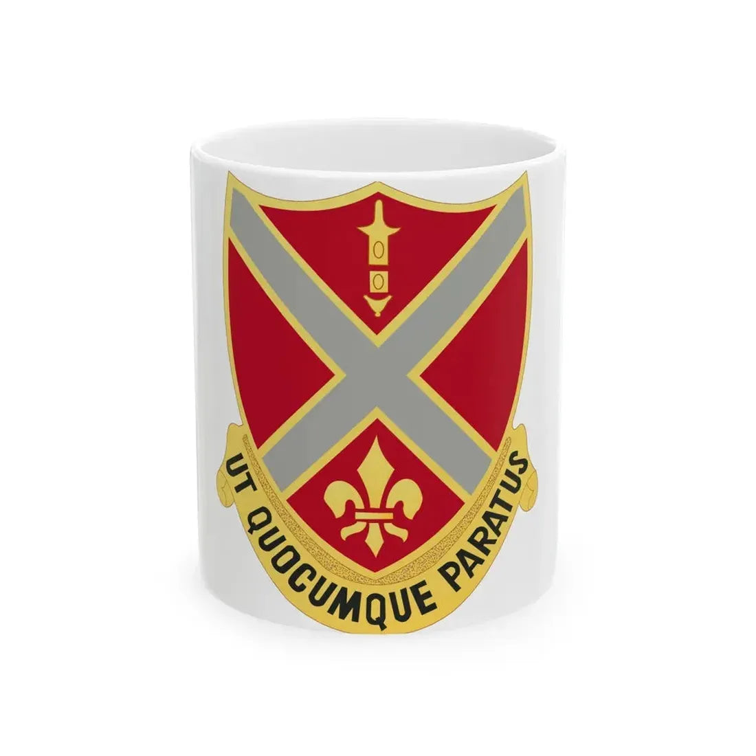 252nd Artillery Regiment (U.S. Army) White Coffee Mug 11oz - Go Mug Yourself