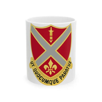 252nd Artillery Regiment (U.S. Army) White Coffee Mug 11oz - Go Mug Yourself