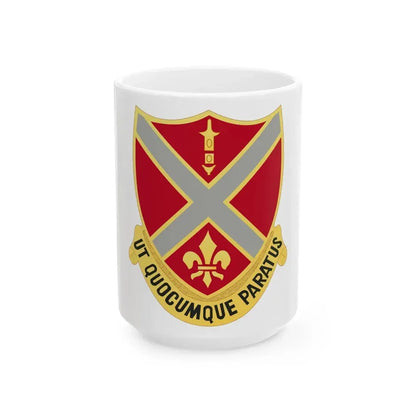 252nd Artillery Regiment (U.S. Army) White Coffee Mug 15oz - Go Mug Yourself