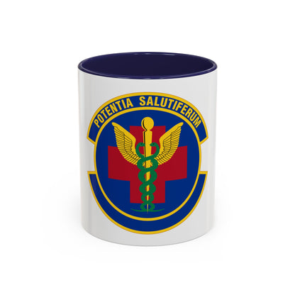 19 Healthcare Operations Squadron AMC (U.S. Air Force) Accent Coffee Mug