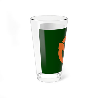 Flag of Ginan Gifu (Japan) Pint Glass 16oz