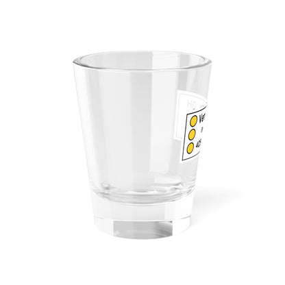 Caltrans G11-4.1 (California) (Road Sign) Shot Glass 1.5oz