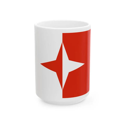 Flag of Sliema Malta - White Coffee Mug-15oz-Go Mug Yourself