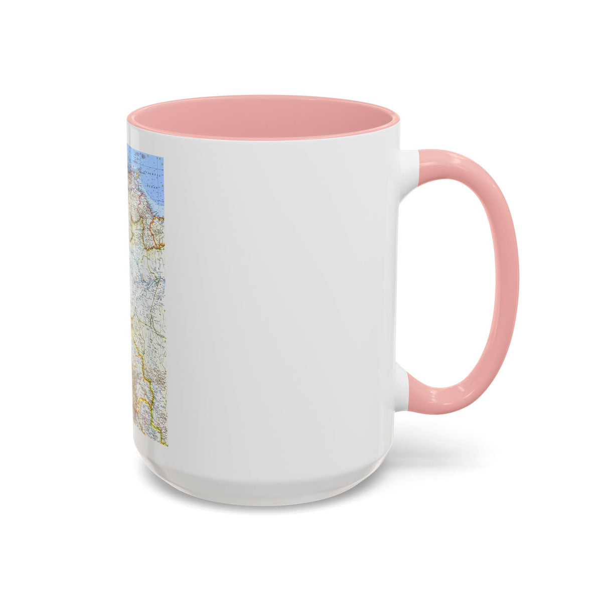 South America - Northwestern (1964) (Map) Accent Coffee Mug