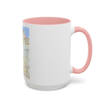 South America - Northwestern (1964) (Map) Accent Coffee Mug