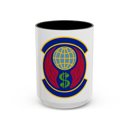 355 Comptroller Squadron ACC (U.S. Air Force) Accent Coffee Mug