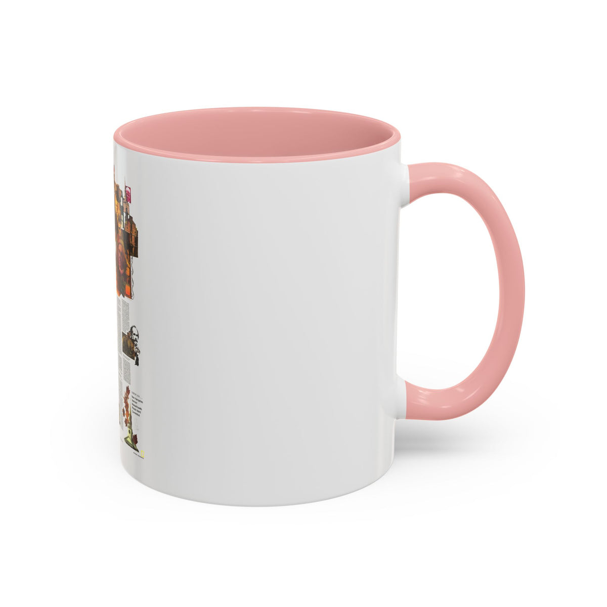 USA - Western New England 2 (1975) (Map) Accent Coffee Mug
