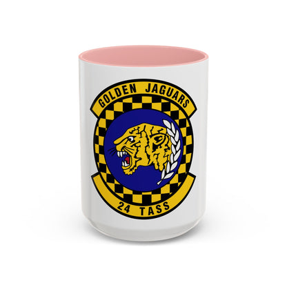 24 Tactical Air Support Squadron ACC (U.S. Air Force) Accent Coffee Mug