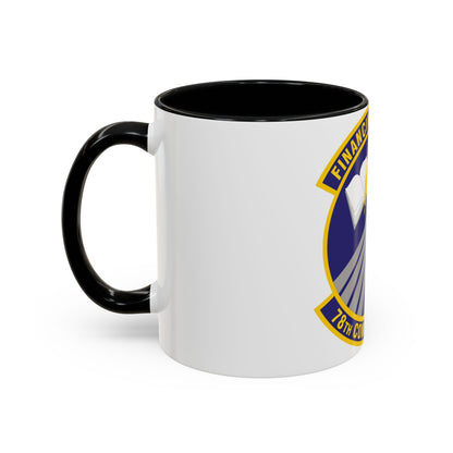 78 Comptroller Squadron AFMC (U.S. Air Force) Accent Coffee Mug