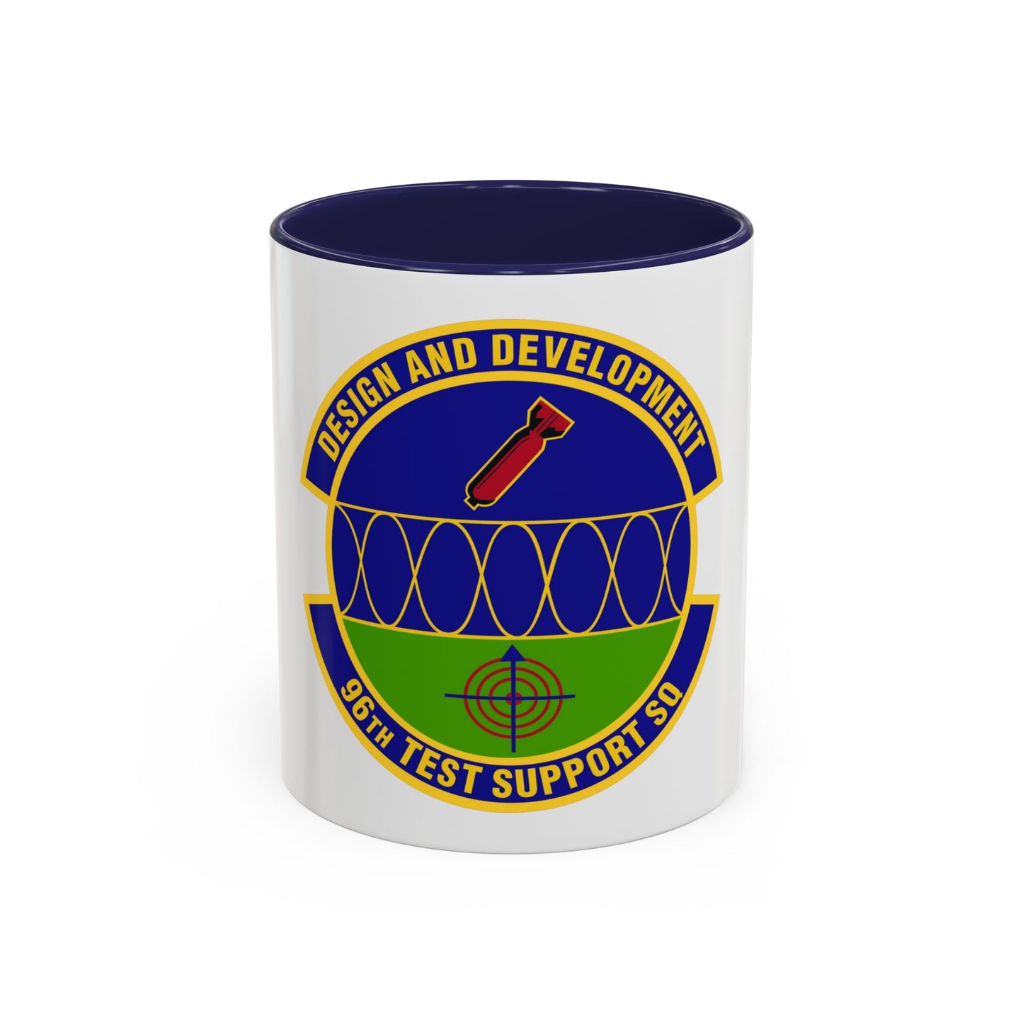 96th Test Support Squadron (U.S. Air Force) Accent Coffee Mug