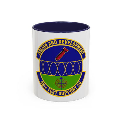 96th Test Support Squadron (U.S. Air Force) Accent Coffee Mug