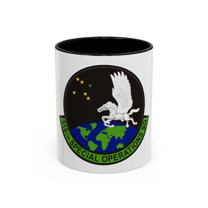 318th Special Operations Squadron (U.S. Air Force) Accent Coffee Mug