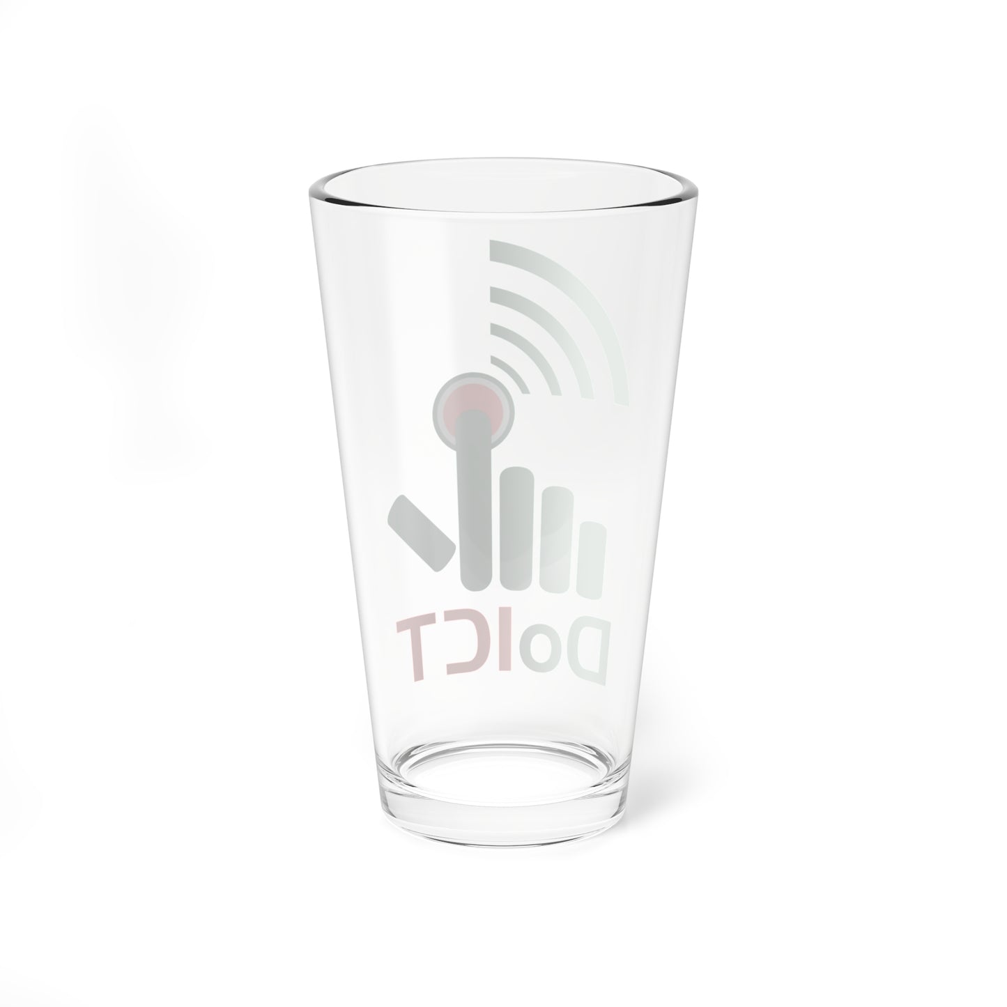 Department of Information and Communication Technology DoICT (Bangladesh) (Coat of Arms) Pint Glass 16oz