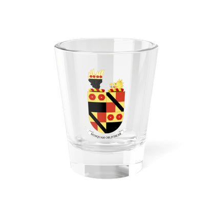 Coat of Arms of Gonzalo Blumel Mac-Iver (Chile) (Coat of Arms) Shot Glass 1.5oz