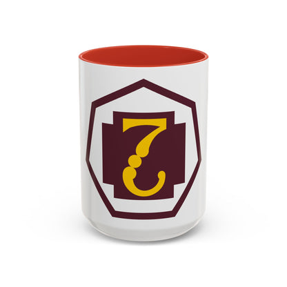 7 Medical Command (U.S. Army) Accent Coffee Mug