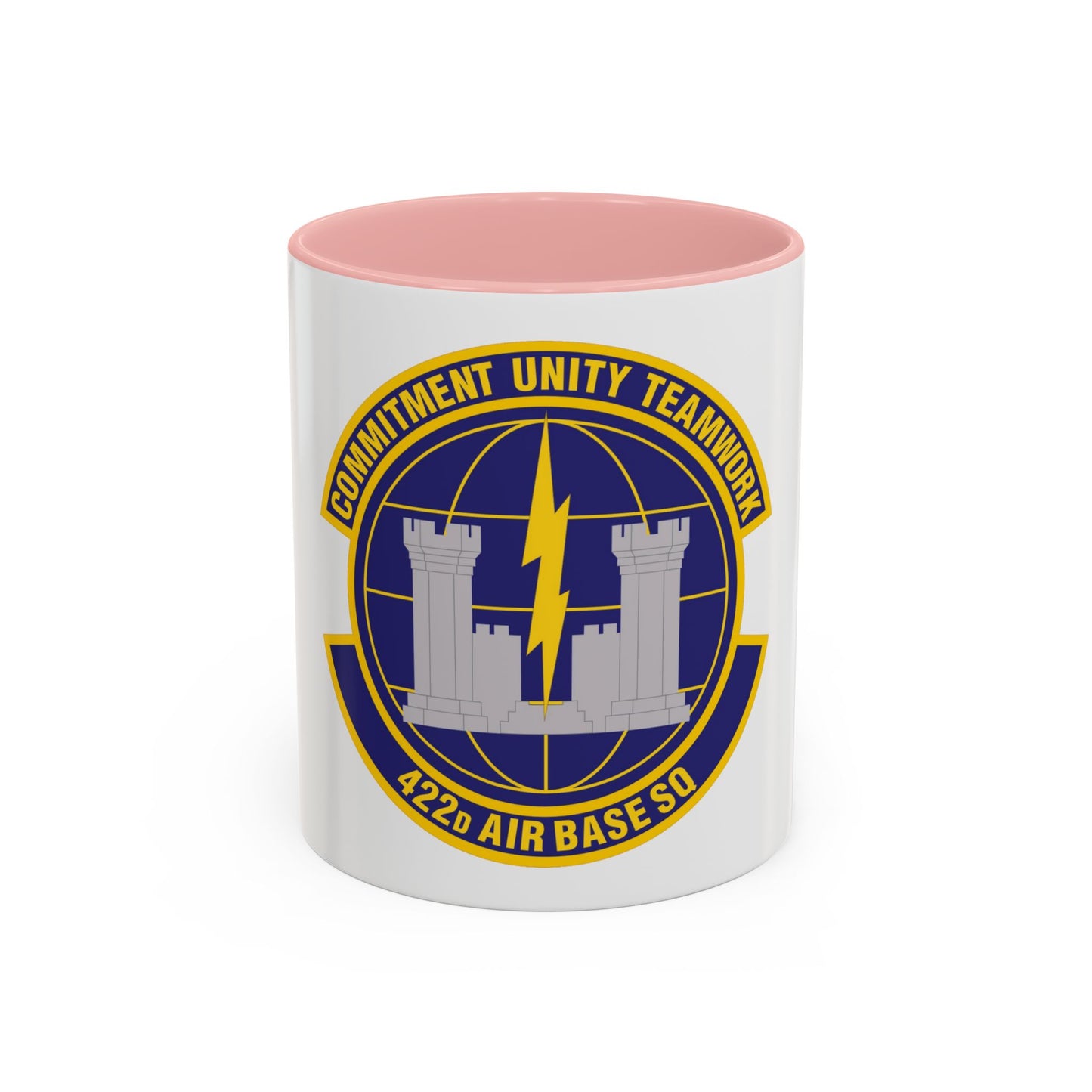 422d Air Base Squadron (U.S. Air Force) Accent Coffee Mug
