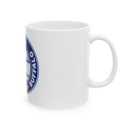 Seal of Buffalo New York - White Coffee Mug