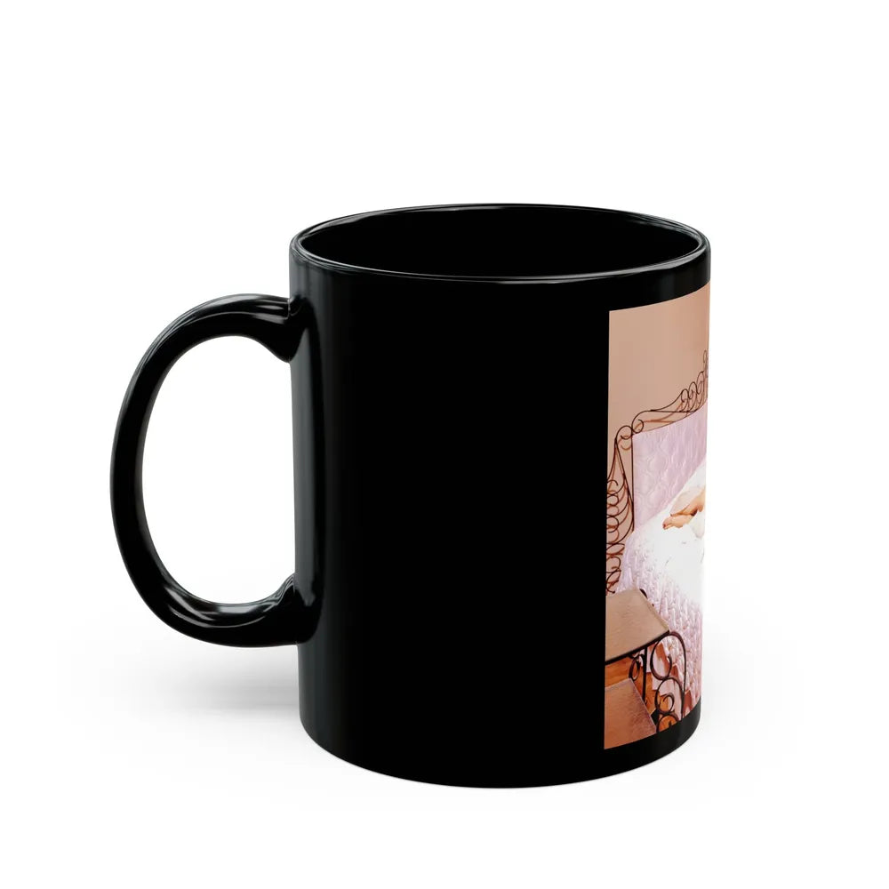 Eve Meyer #36 (Vintage Female Icon) Black Coffee Mug-Go Mug Yourself