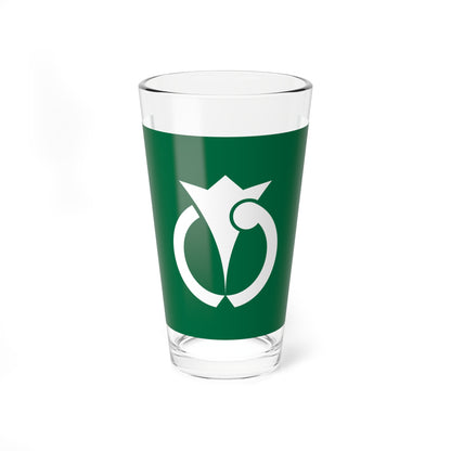 Flag of Anan Tokushima (Japan) Pint Glass 16oz