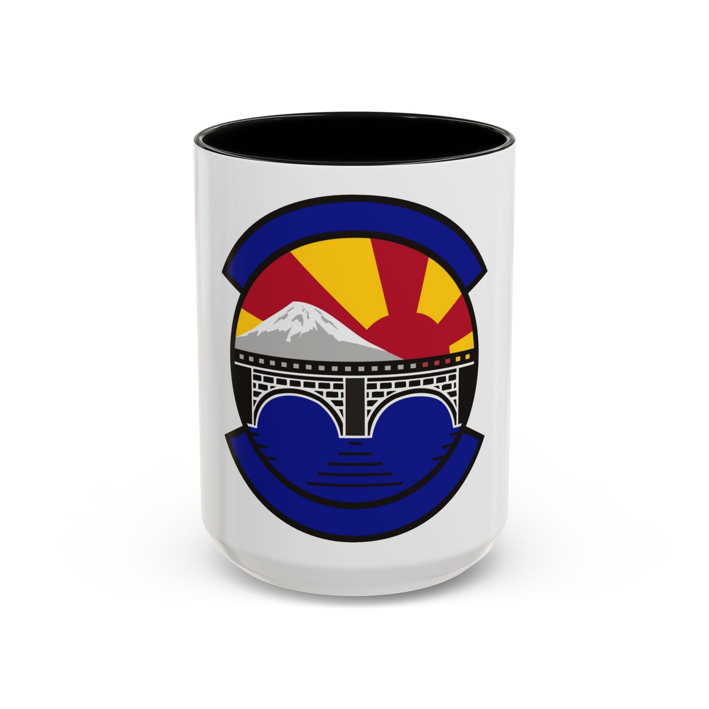 374 Maintenance Operations Squadron PACAF (U.S. Air Force) Accent Coffee Mug