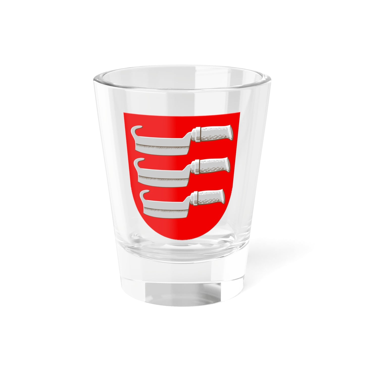 Kärkölä.vaakuna (Finland) (Coat of Arms) Shot Glass 1.5oz