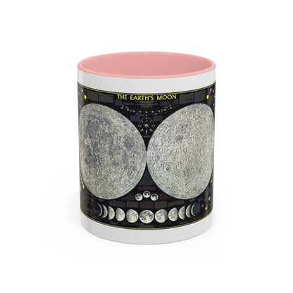 Space - The Moon (1969) (Map) Accent Coffee Mug