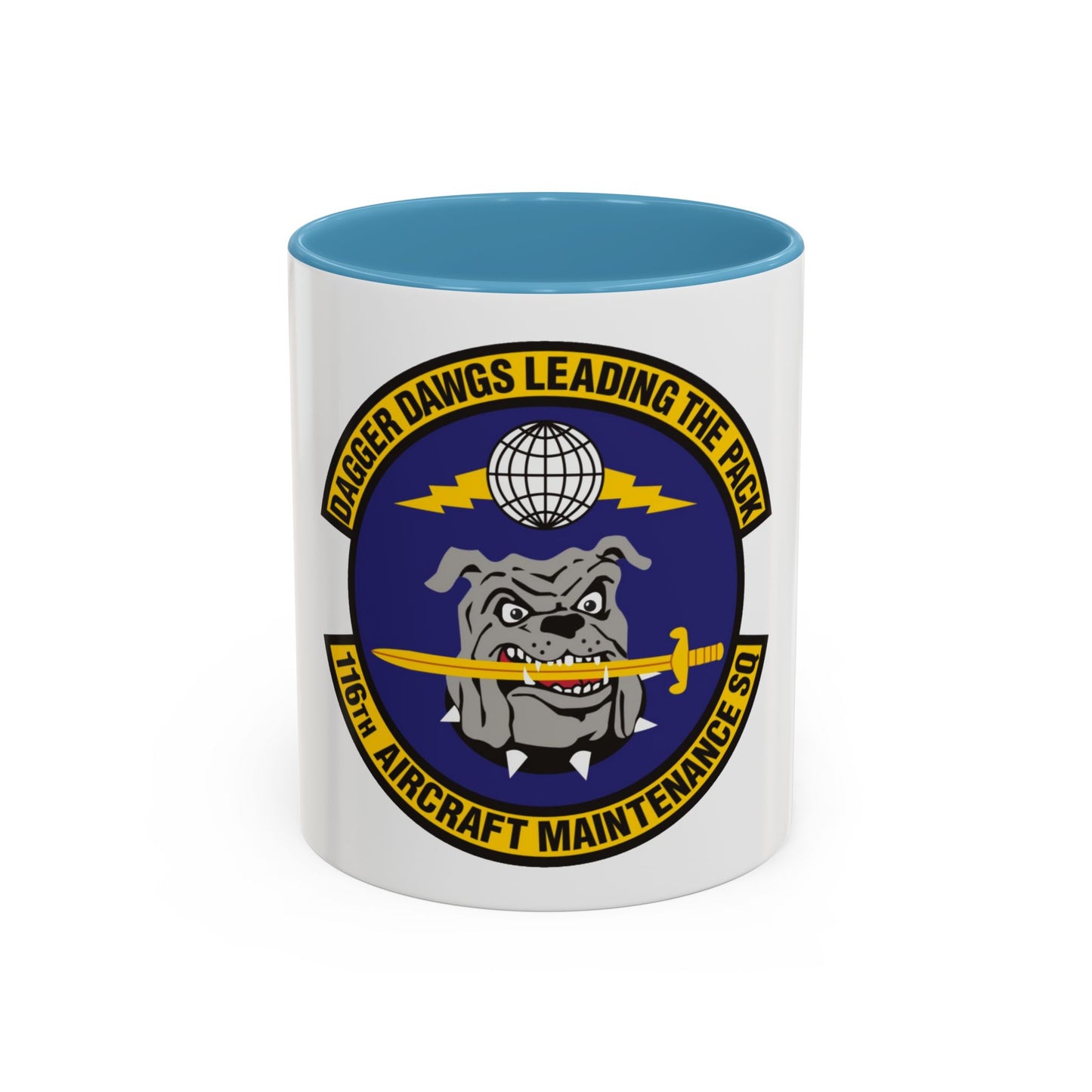 116th Aircraft Maintenance Squadron (U.S. Air Force) Accent Coffee Mug
