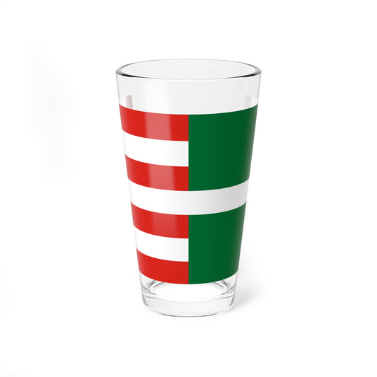 Flag of Ujvidek 1941 (Hungary) Pint Glass 16oz