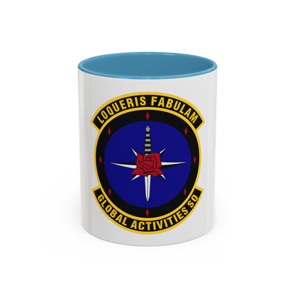 Global Activities Squadron (U.S. Air Force) Accent Coffee Mug
