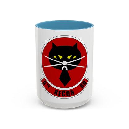 5th Reconnaissance Squadron (U.S. Air Force) Accent Coffee Mug